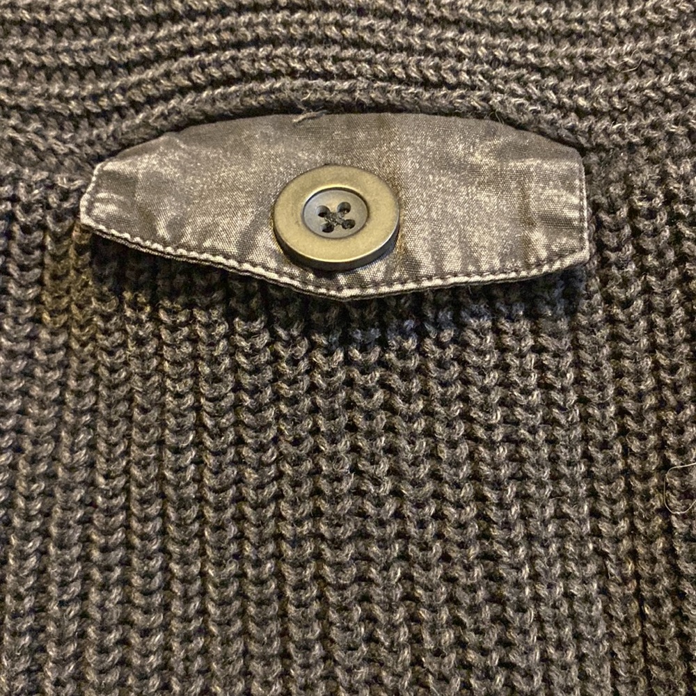 Orvis Weathered Patchwork 1/4 Button Sweater - image 6